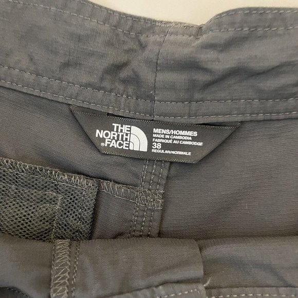 North Face Hiking Cargo Shorts Mens Size 38 Gray - Picture 9 of 10